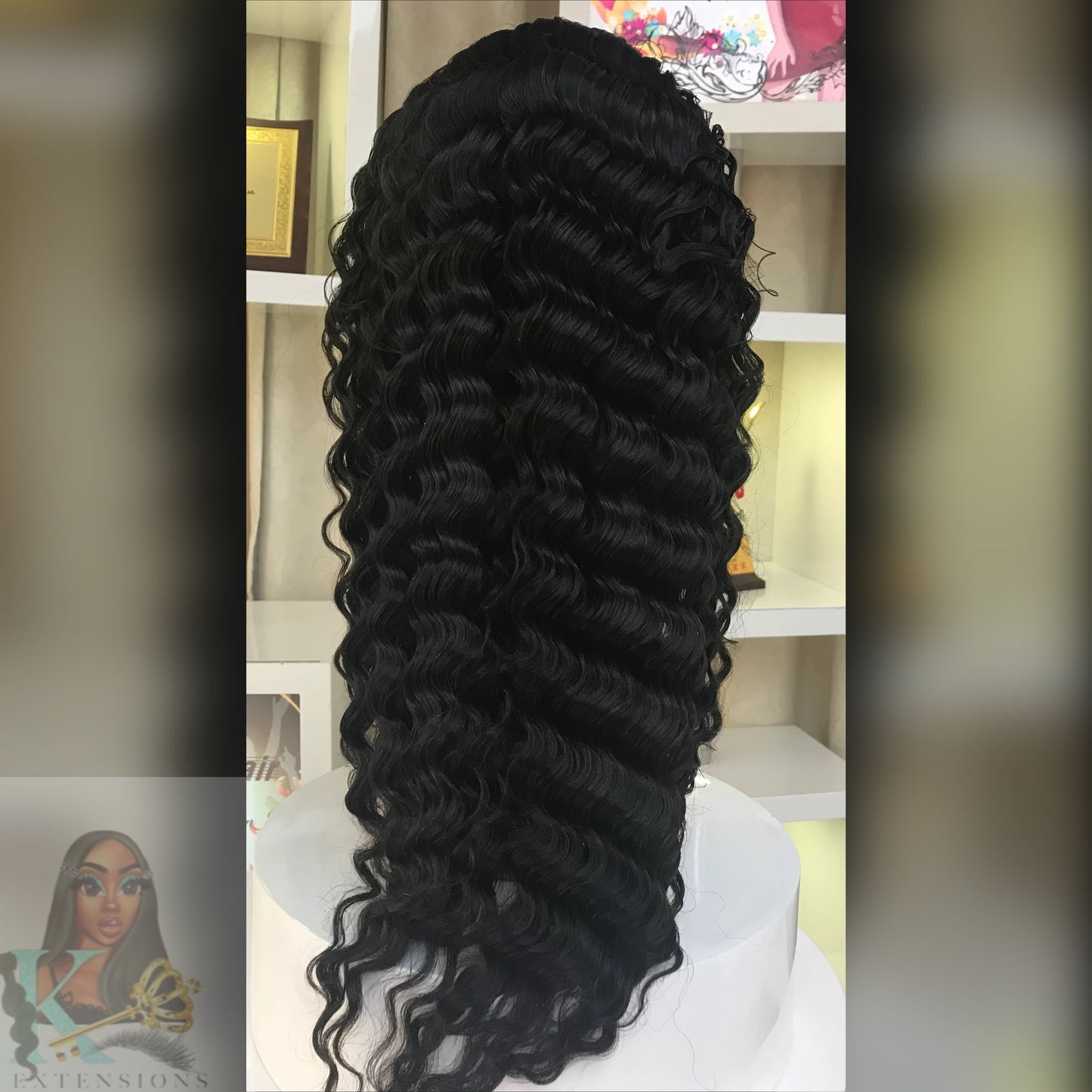 Deep Wave Lace Frontal Wig