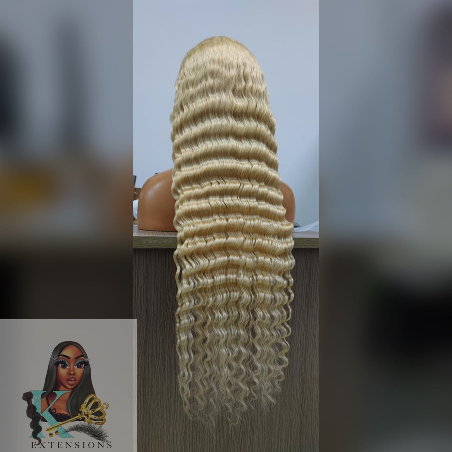 Deep Wave Lace Frontal Wig