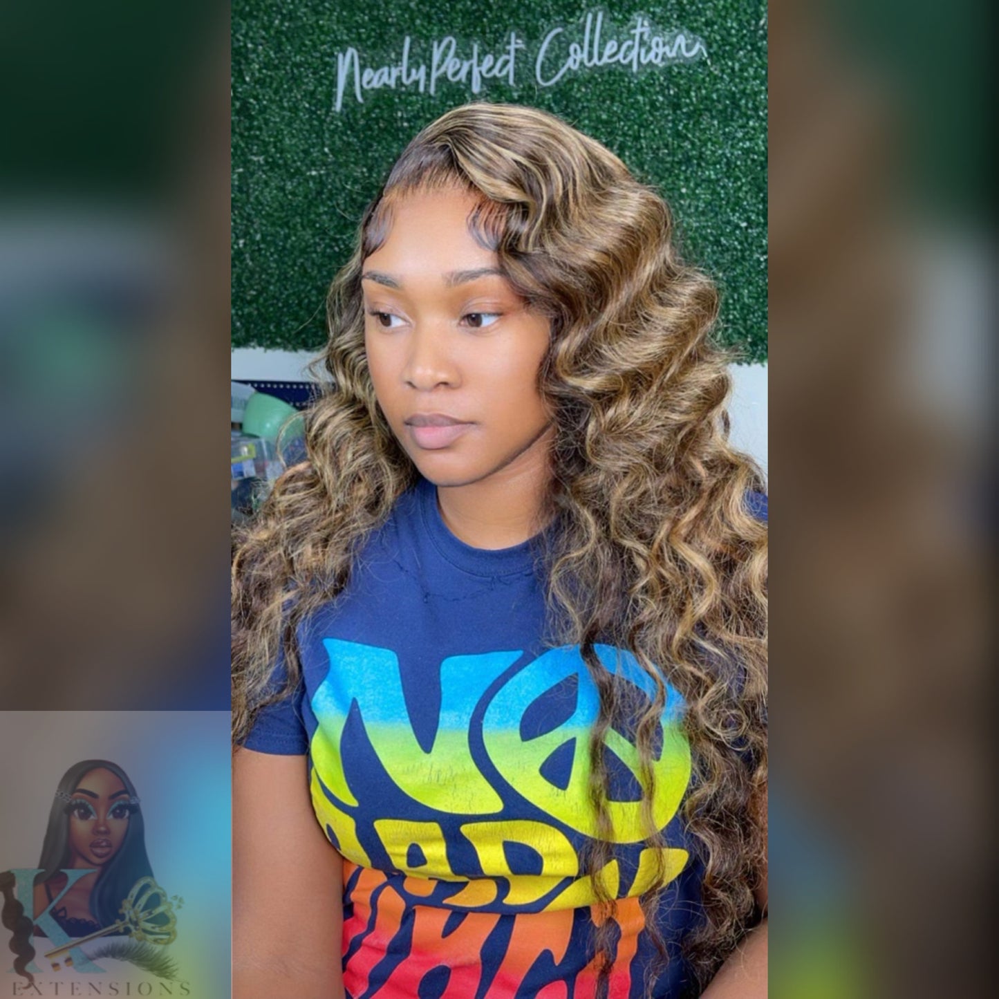 Deep Wave Lace Frontal Wig