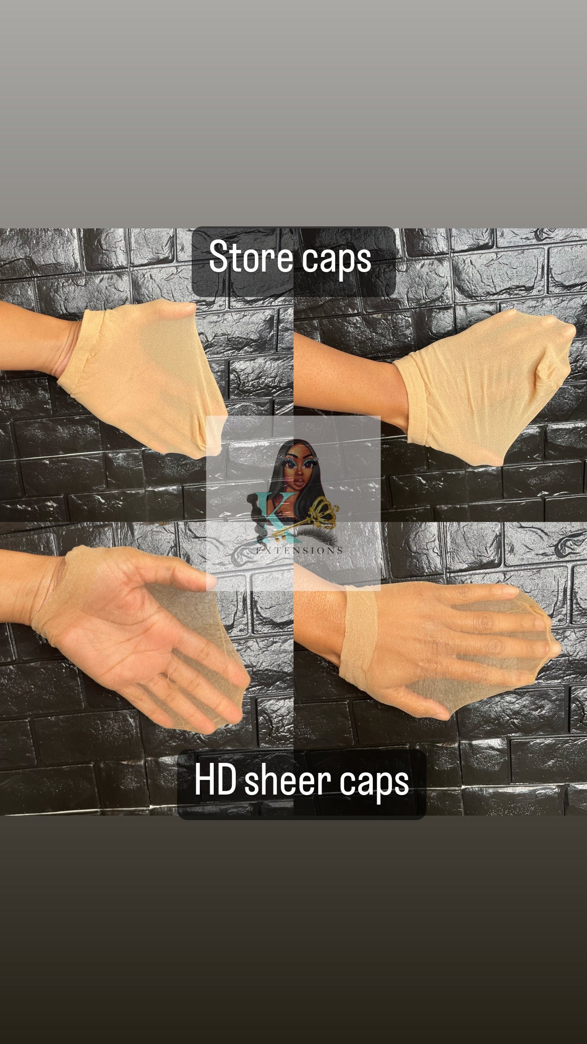 HD Wig Caps
