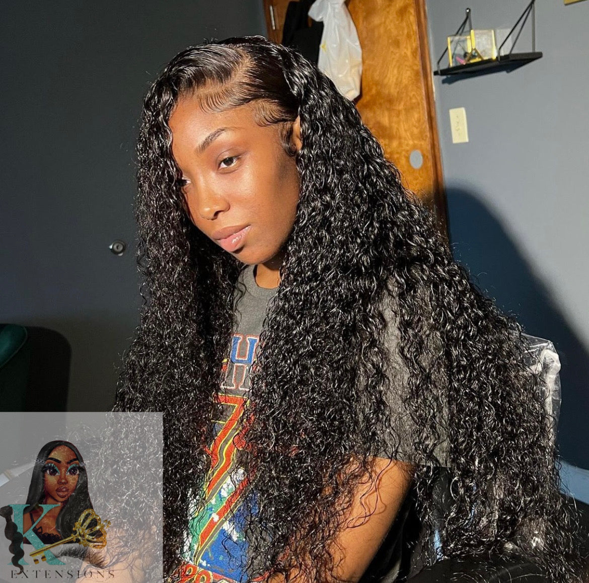 13x6 Water Wave Frontal Wigs