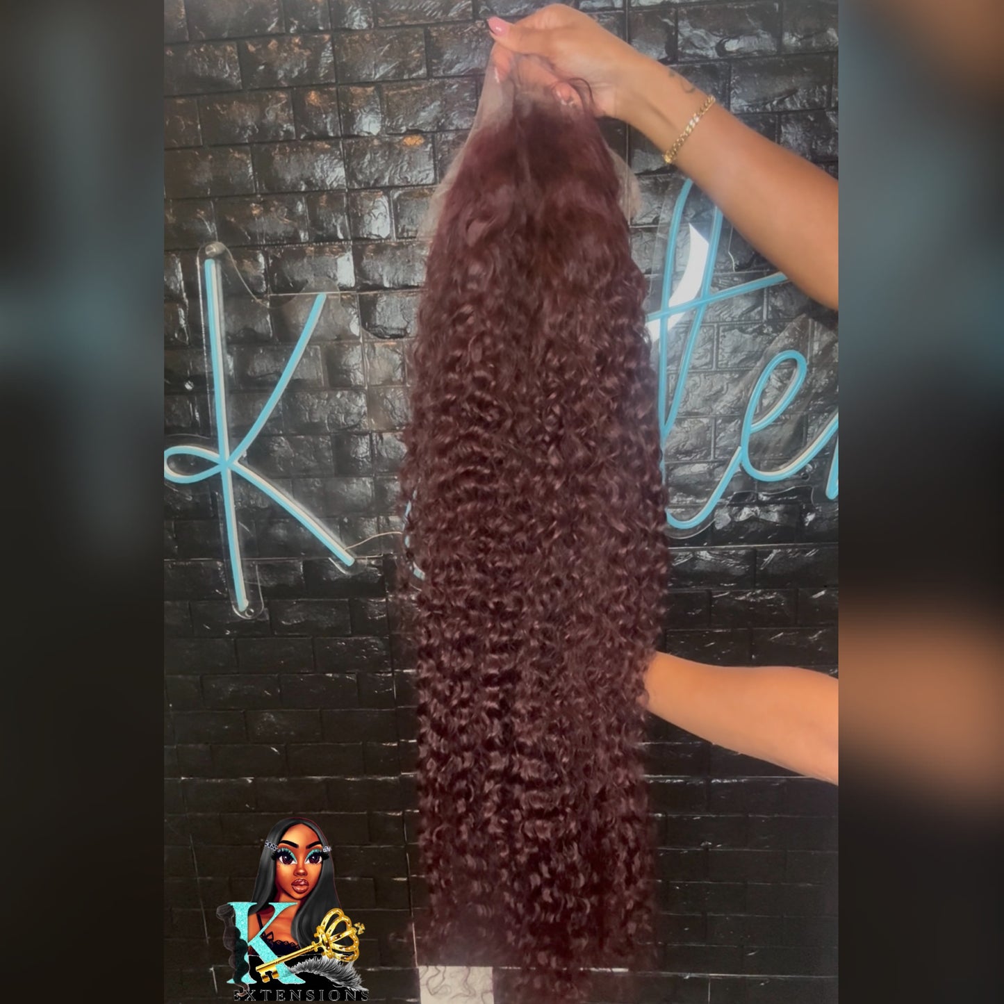 Dark Burgundy Wig Collection