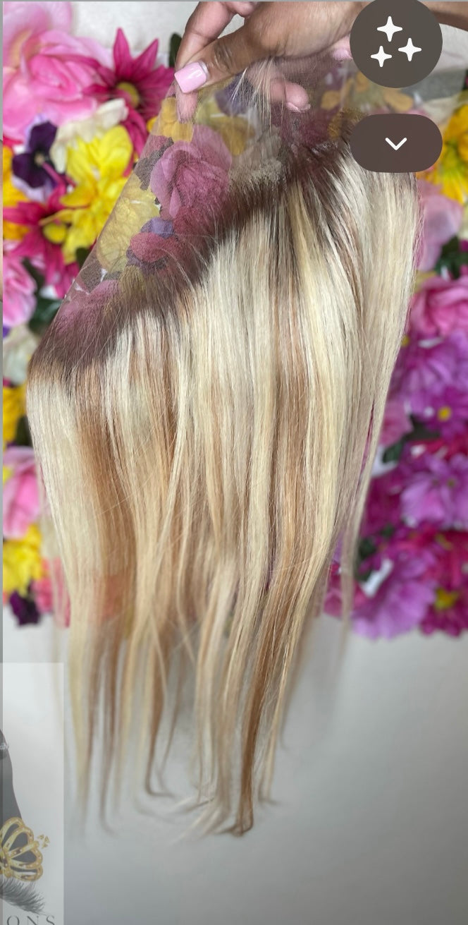 HD Honey Blonde Frontal