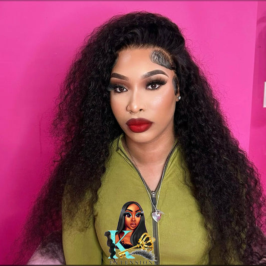 4x4 Water Wave Closure Wig
