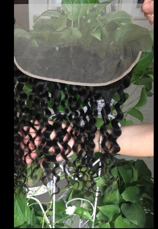 HD Waterwave Curly Frontal