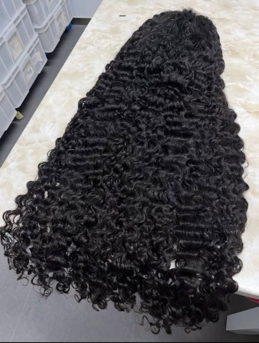 Burmese Curly Lace Frontal wig